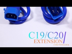 IEC 320 C13-C14 Pロックコネクタ