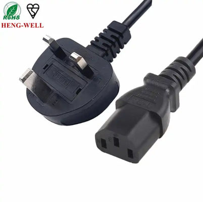 ASTA C13コネクタ イギリス 電源コード BSI イギリスケーブル フューズ 3ピン 消費者電子 250A 13A AC電源ケーブル