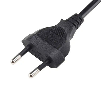 VDE証明書 EU電源ケーブル延長ケーブル 2.5A 250V 2ピン
