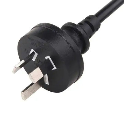 3ピンAU標準電源コードSAA認証 250V 10A オーストラリアケーブル