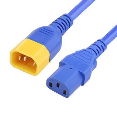 C13 C14 電源ケーブル コンピュータの延長ケーブル UL VDE IEC 1.2m 1.5m 1.8m