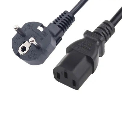 VDE 16A 250V 3ピンプラグ C13 EU電源コード