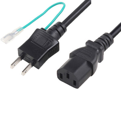 12A 125V 日本電源コード PSE から C13 プラグ ブラック
