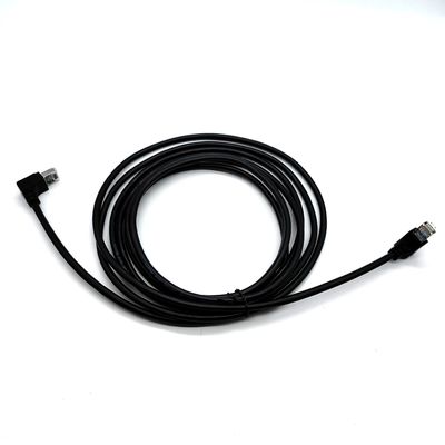 ジャンパー 90度 Cat5E FTP 28AWG 4PAIRS イーサネットケーブル RJ45 パッチコードケーブル LANネットワーク OEMサービス