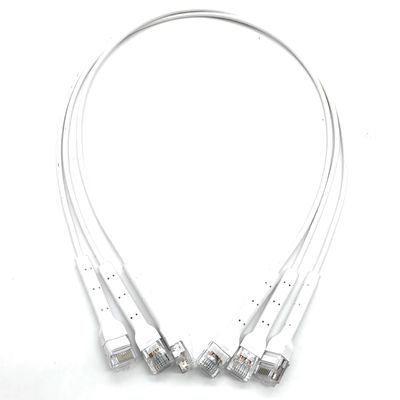 長さをカスタマイズする CMP/CMR 銅導体 内部 PVC ジャケットケーブル イーサネット LANケーブル