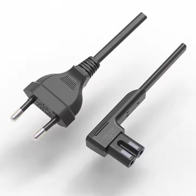 CE ENEC AC 欧州 2 角 C7 電源プラグ 2.5A 250V 2ピン Eu 電源コード